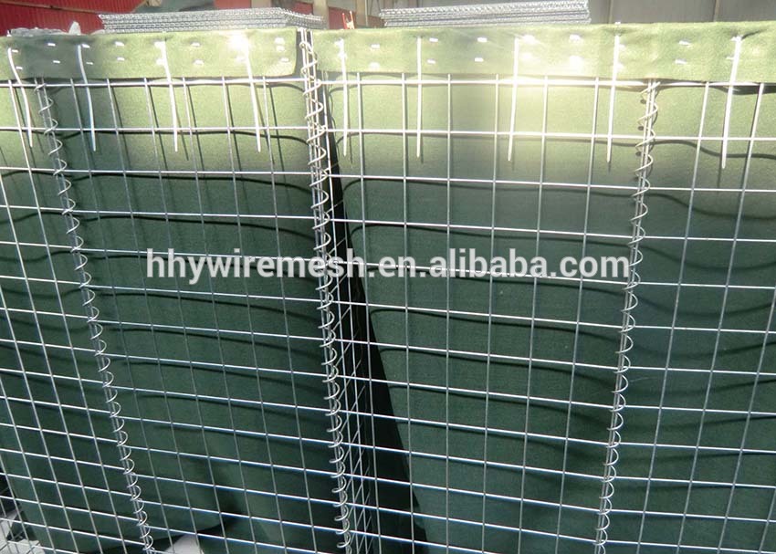 welded hesco military barrier galvanized armament hesco barrier