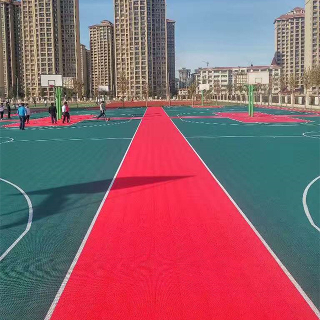 China  products tennis court PP flooring