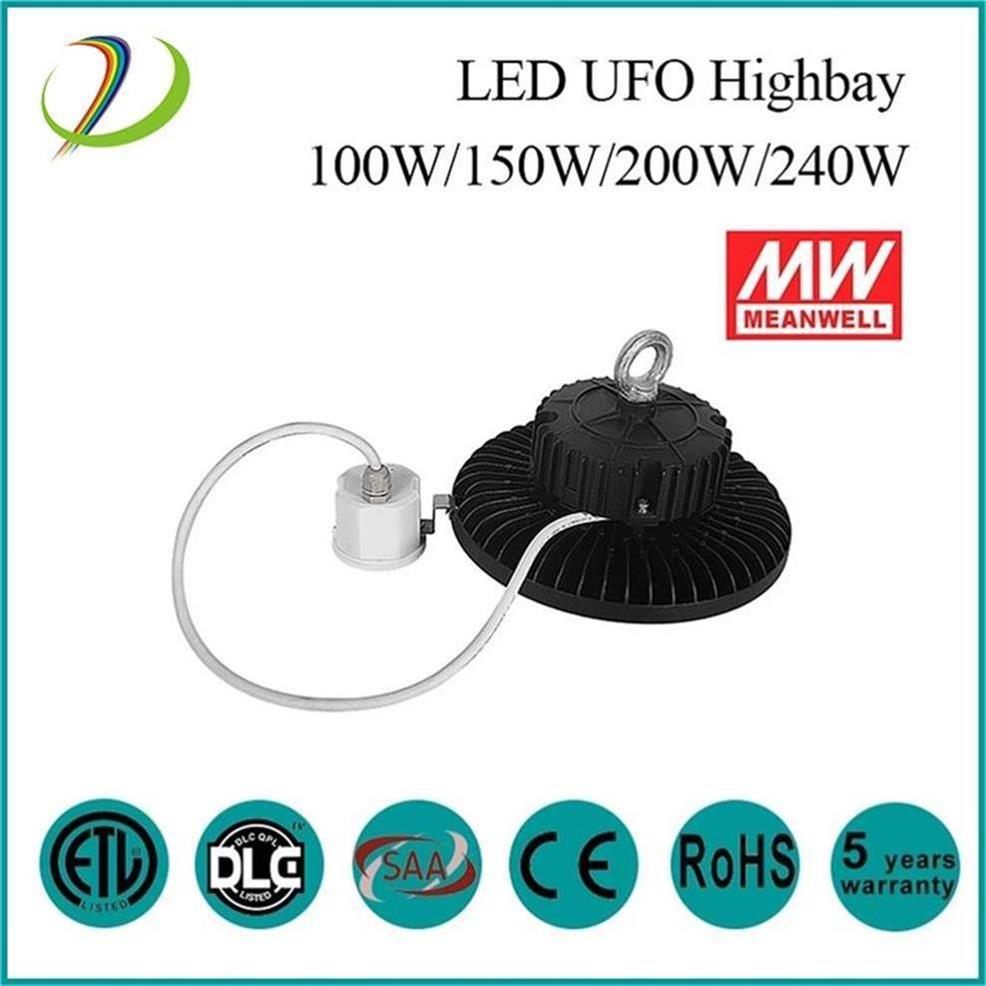 hot selling industrial lighting UFO smd LED UFo high bay lamp 60W 150w 200W 240W high bay lamp UFO shade