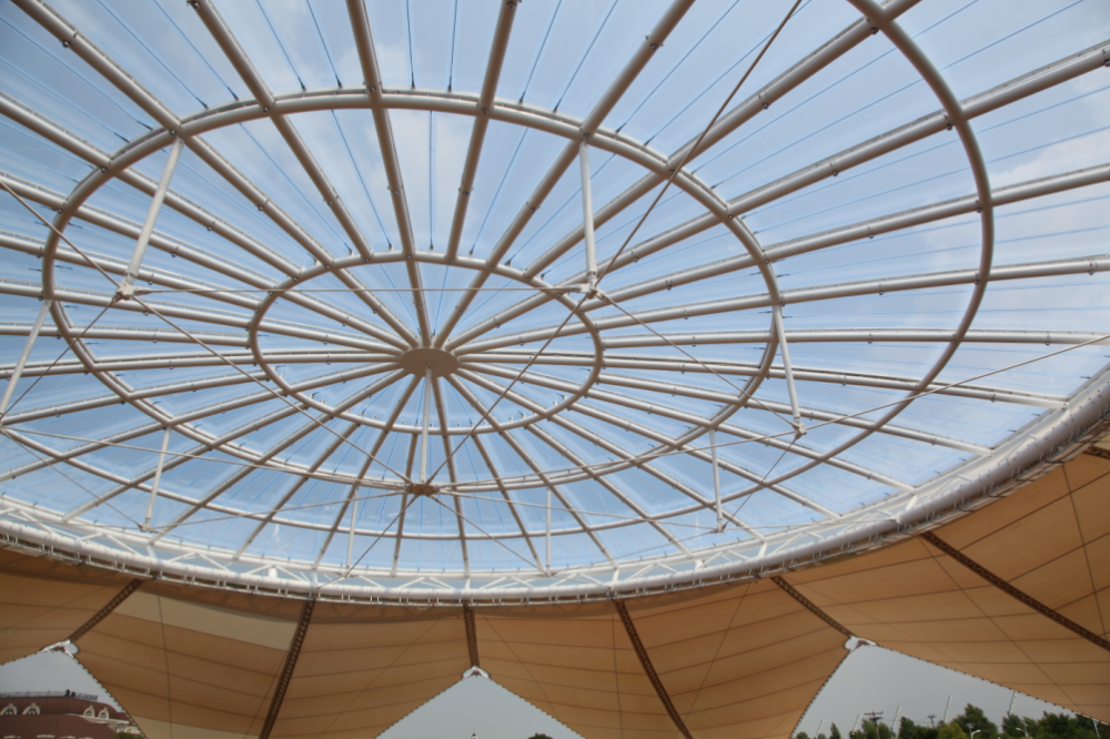 ETFE Membrane Structure Station canopy