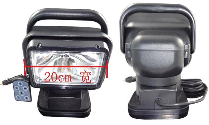 35W/55W 360angle Magnetic hid work search light xenon car roof lighting searchlight with remote control