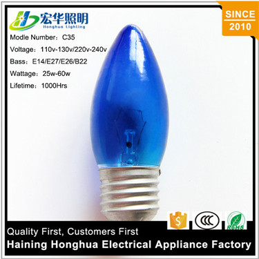 C35 220V Bulbs 40W Decorative antique style filament light bulbs tungsten