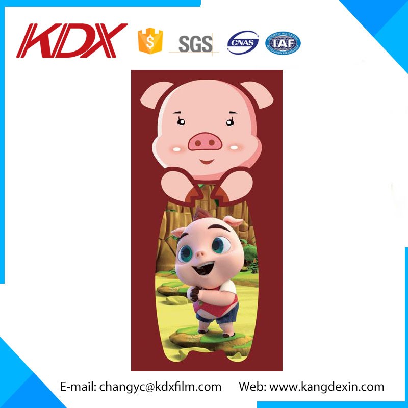 2016 New Design 3D Hologram Bookmark Cartoon Bookmark 3D Lenticular Printing OEM