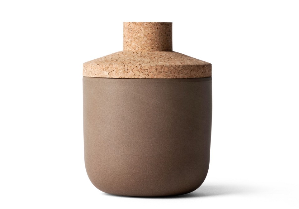 Menu Stone Jar cork lid