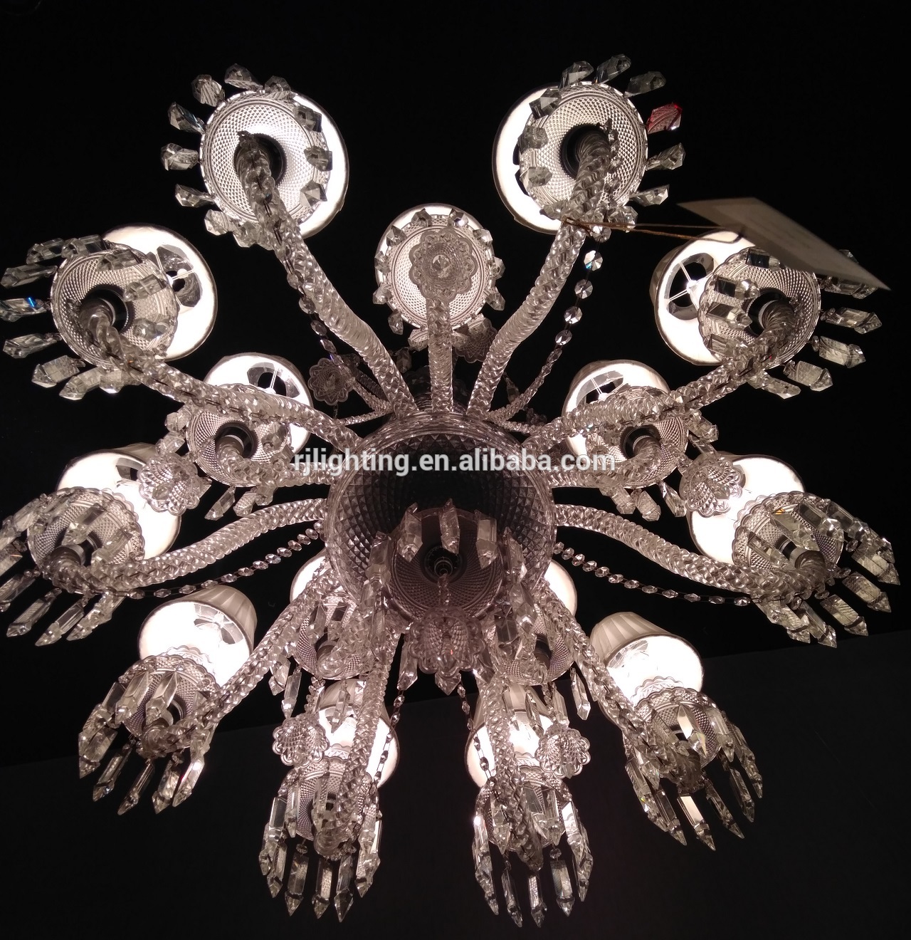 zhongshan wholesale baccarat pendant light vintage chandelier events wedding crystal decoration lights