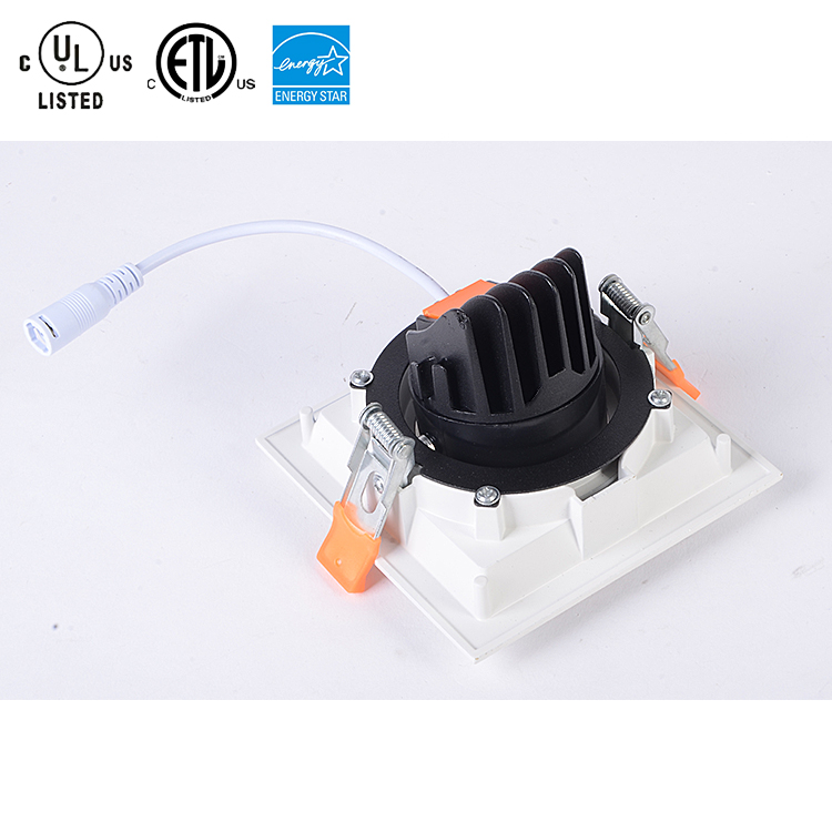 Multiple choice 15w 2500k 3000k 4000k 6000k led embedded downlight