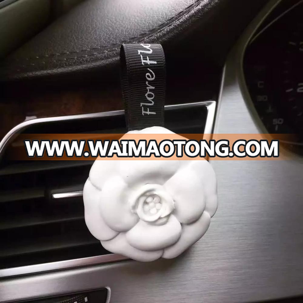 Camellia Fragrance Diffuser Car Vent Clip Air Freshener