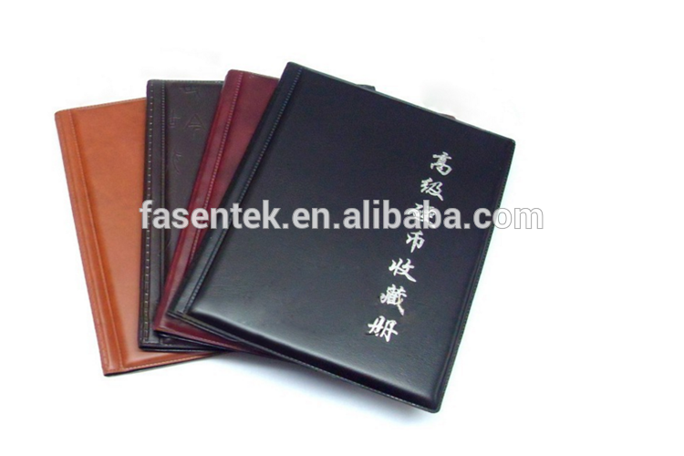 Coins Collection Book Opening Stock 250 Coin Pocket Money Penny Storage Bag Collection Album Collect Coin Album Coin Holder