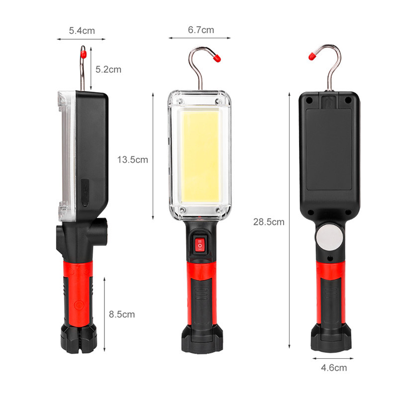 Hook clip torch light portable spotlight Magnetic work light