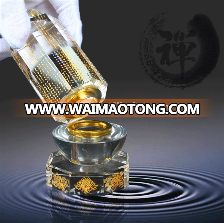 Wholesale delicate temple decoration religious product decorative Buddhist crystal stupa tower