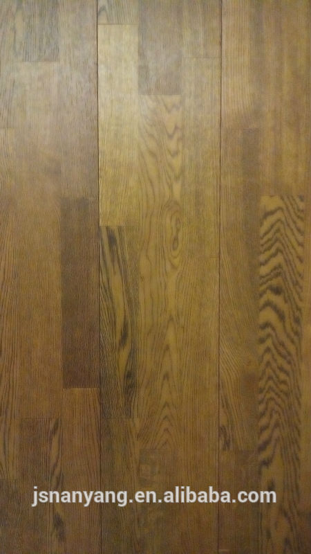 3 layer 3 stripes oak parquet flooring with beautiful pattern