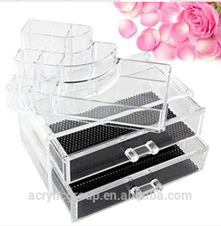 24 Storage Spaces Acrylic Cosmetics Makeup Lipstick Organizer container