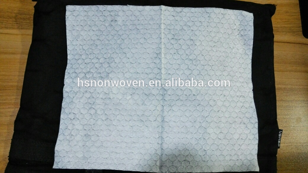 Disposable good-quality White and Gray floor mop cloth made of polyester and viscose for cleaning floor,sweeper mop