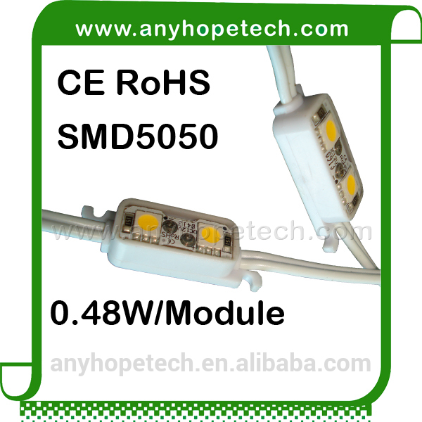 dc12v 0.48w 2LEDs rohs 5050 smd module led