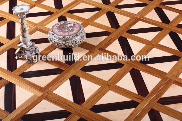 Interior parquet wood flooring with wonderful style