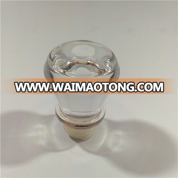 Clear glass lid wine glass lid some in stock