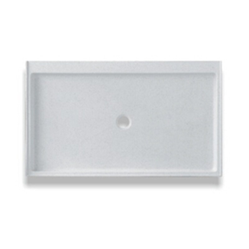 Shenzhen factory 90mm depth colored man made stone shower tray