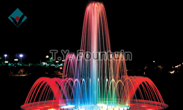 Full Frenquence Audio System Variety Shapes Music Dancing Fountain