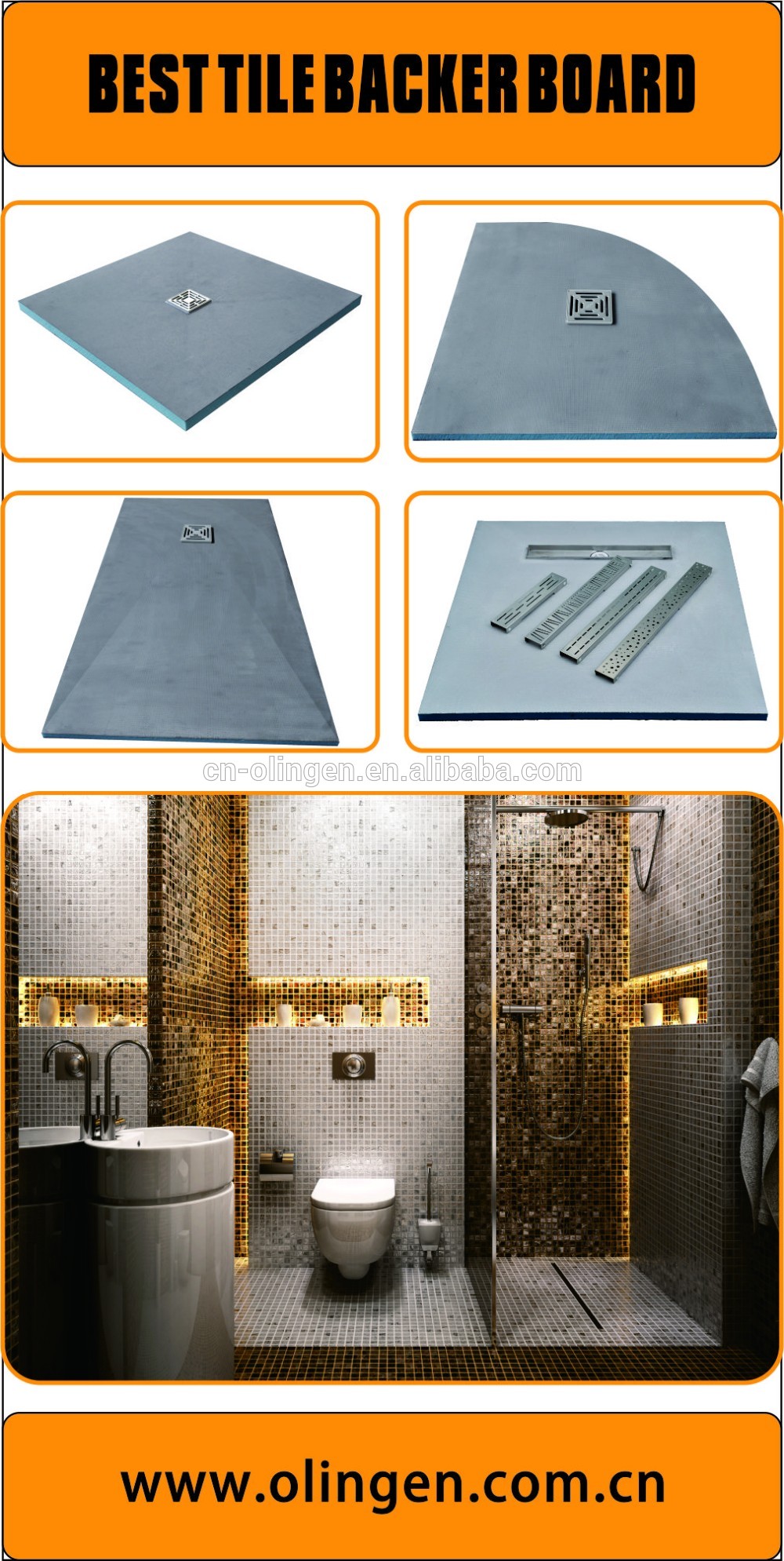 high quality satisfied price acrylic shower tray polystyrene tray