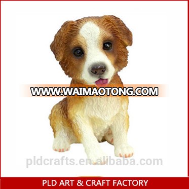 China factory wholesale make your own polyresin figurine dog bobblehead