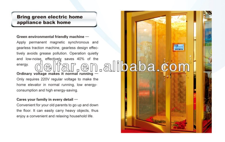 400kg home elevator villa Lift