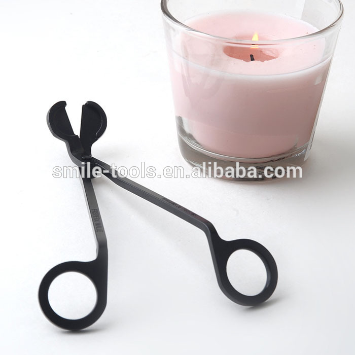 Custom Black Color Candle Wick Trimmer For Candle Care