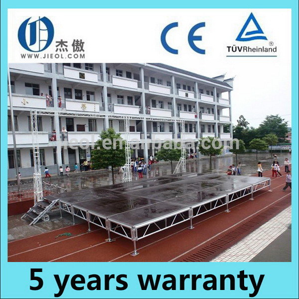 guangdong aluminum concert stage platform adjustablefor sale