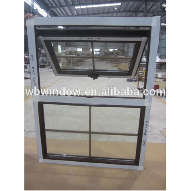 Cheap Price Heat Insulated PVC Top Hung Windows