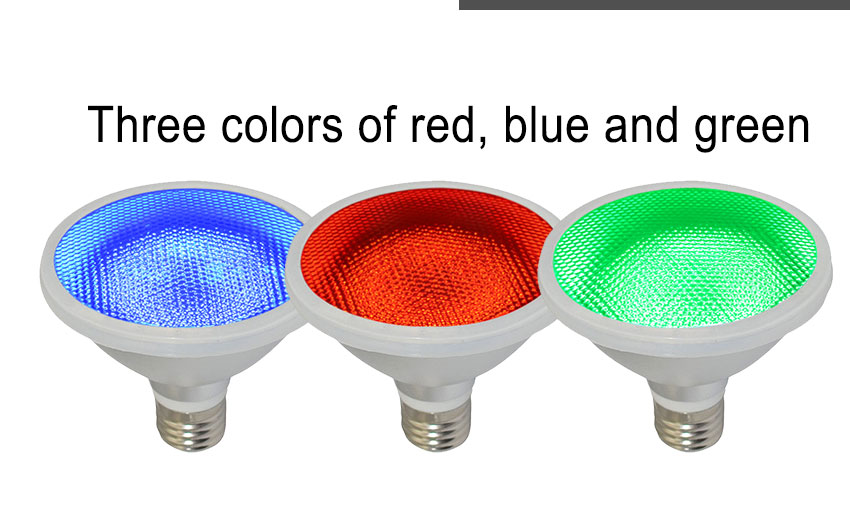 High quality garden spotlight red and green blue light for plant tree led garden light par38 led IP65