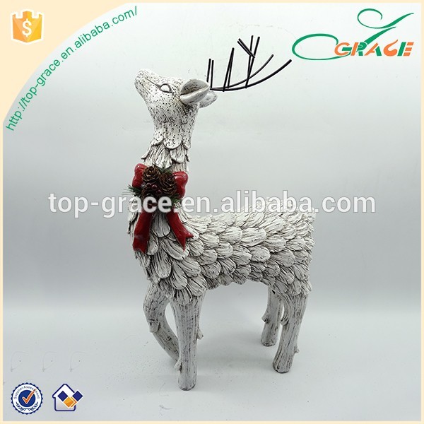 Indoor outdoor ornament festival standing christmas reindeer