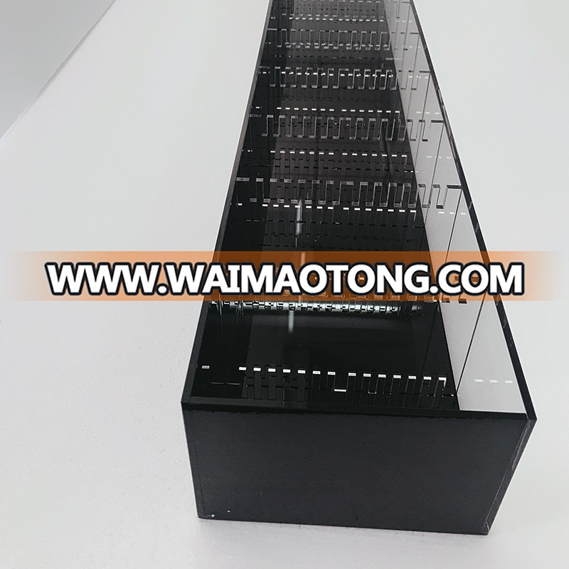 Wholesale large acrylic fish tank  black acrylic fish aquarium