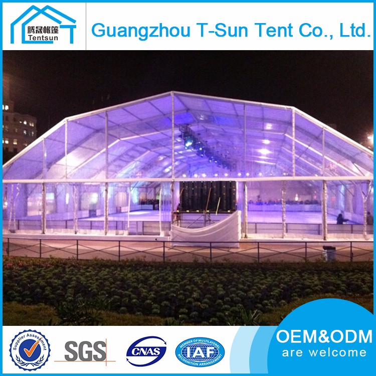 Custom polygonal concert party marquee tent