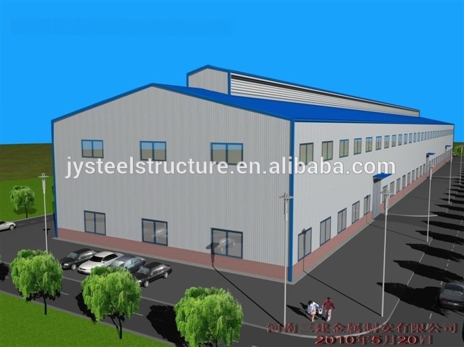 steel structure large span building for farm structures/workshop design