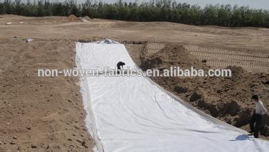 recycled pet non woven fabric / non woven geotextile fabric/polyethylene fabric non woven