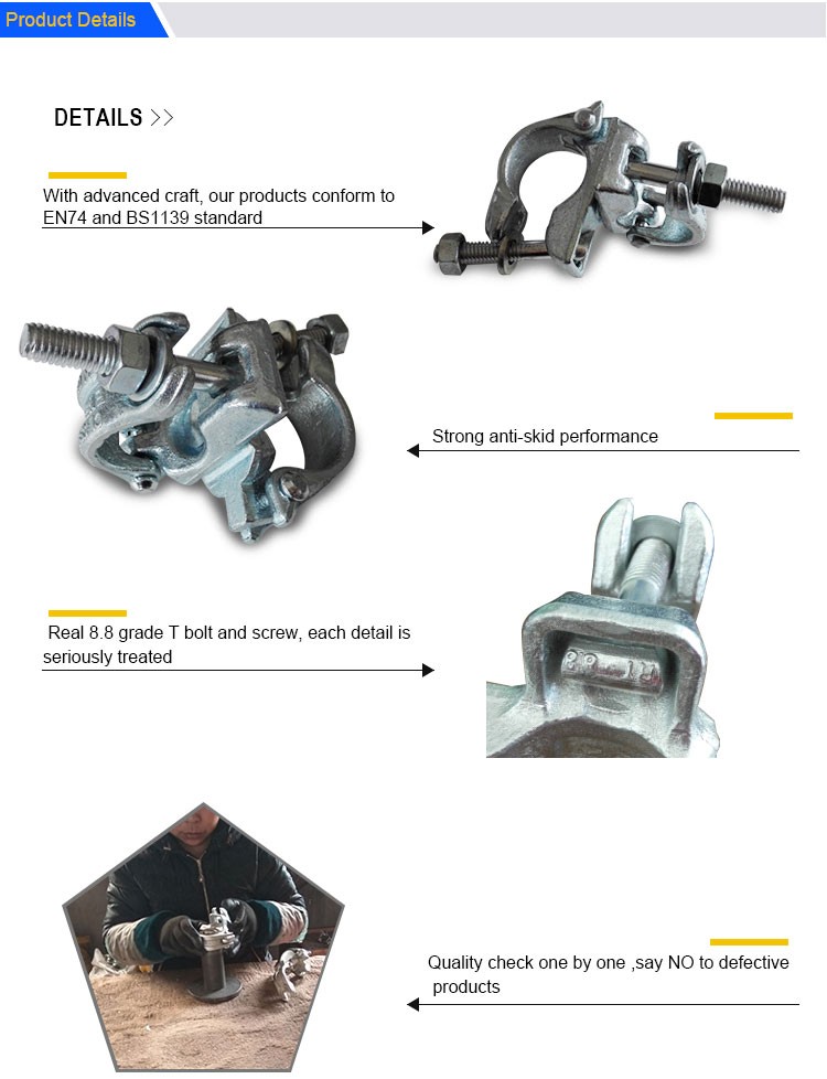 Complete specifications construction putlog coupler