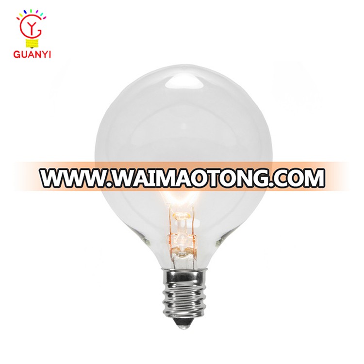 China Supplier  G50 Clear Replacement Light Glass Bulb