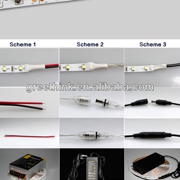 Non-Waterproof DC12V Cold Warm Pure White flexible led strip ip20 led strip 3528