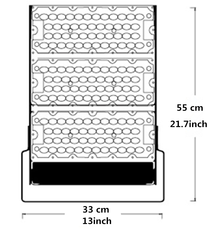 AC100-305V Aluminum Lamp Body Material Parking Lot 360W Led Flood Light Outdoor