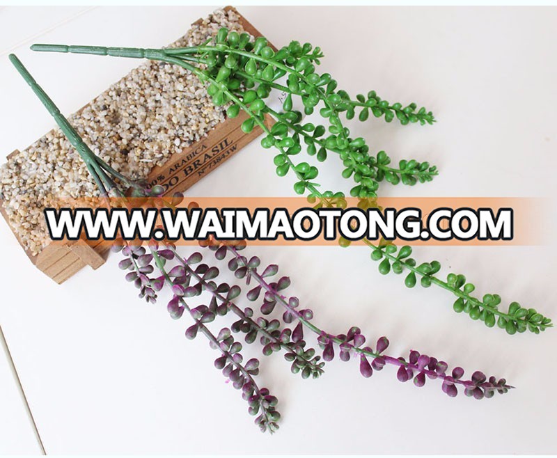 Factory fake plants artificial plastic love's tear succulent plants