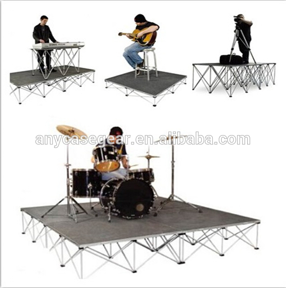 High quality aluminum portable event stage for sale