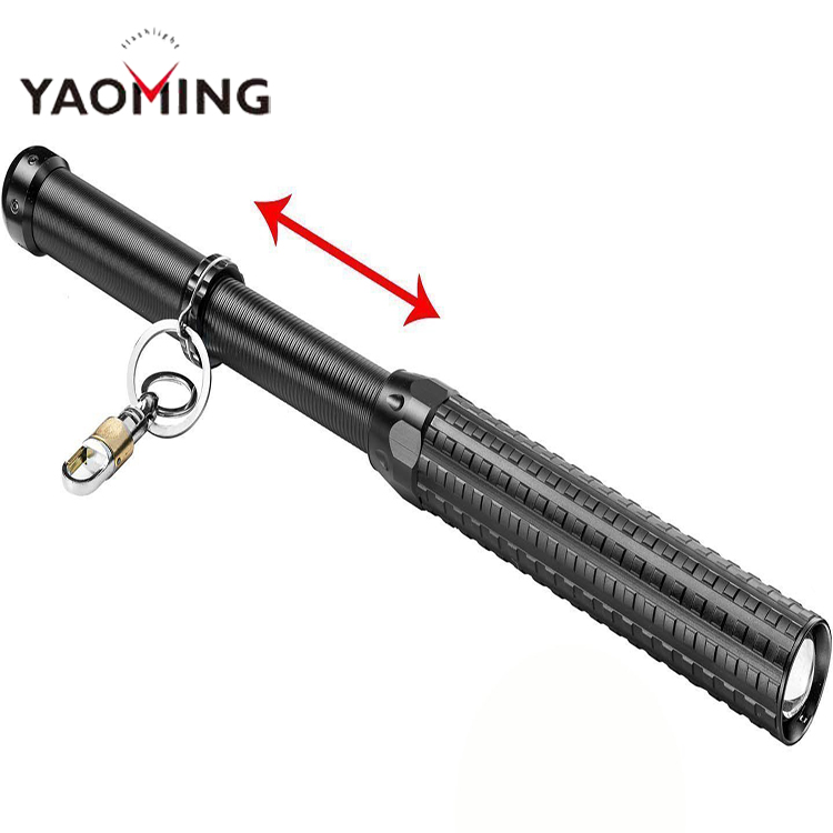 Led Strong light High Power Baton flashlight Torch Light High Power Self Defence Rechargeable Aluminum Led flashlight