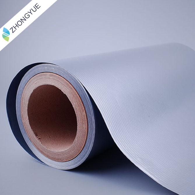 China supplier pe woven fabric film laminating aluminum foil