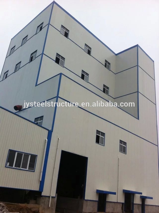 Multi Storey Prefabricated Steel Structure of office buildings /workshop