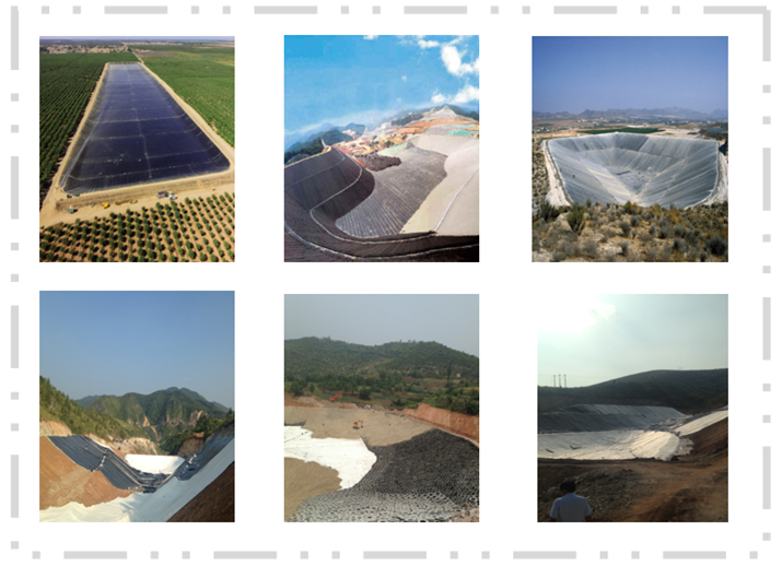 2mm Black HDPE Textured Geomembrane for Landfill Slop