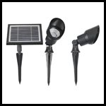 All In One Solar Spotlight with 18LED 100Lumens