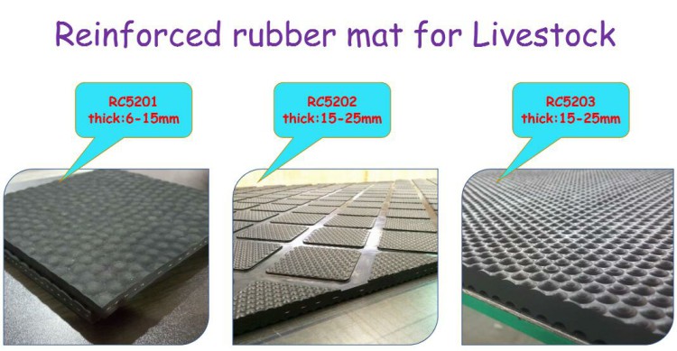 green color 3mm wholesale transverse ribbed rubber flooring