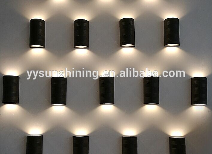 Modern design led Aluminum indoor wall led lamps for Home and Hotel