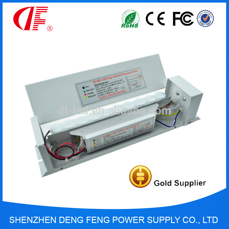 Rechargeable long lasting LED emergency module with emergency battery for 22W 3 hours duration used by Led light