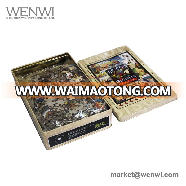 Cheap Custom Korea Paper Print Tin Box 2000 Pieces Large Jigsaw Puzzle