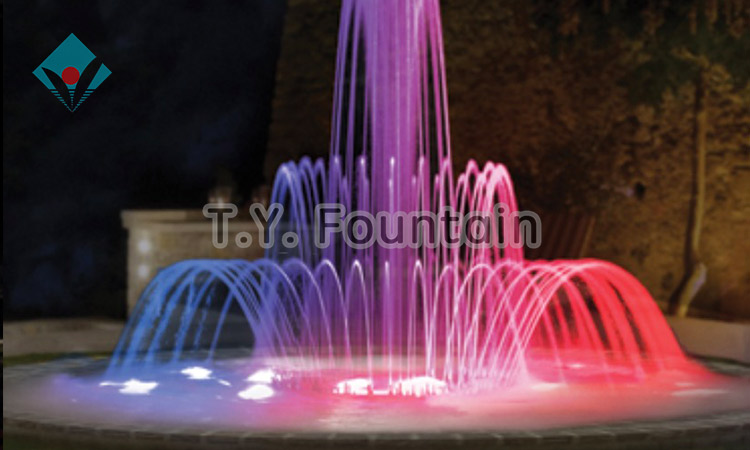 hotel home garden dancing water fountain design